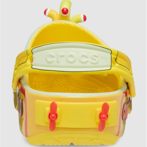 Crocs Beatles Yellow Submarine Classic Clogs Men's 8 Women's 10 - Picture 6 of 6